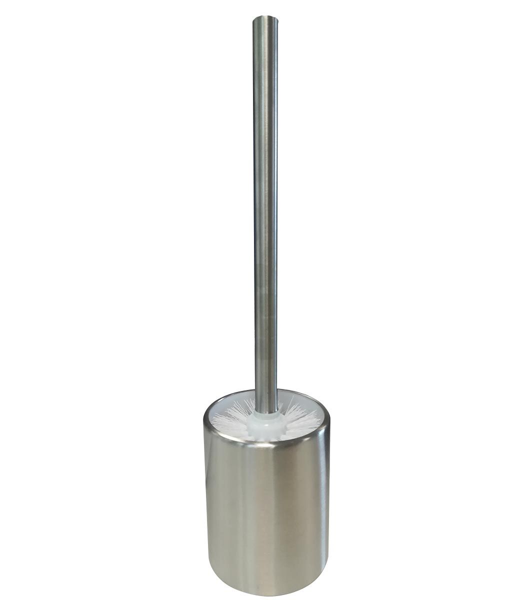 Escobillero recto acero base suelo