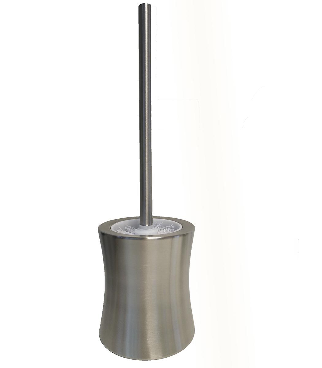Escobillero suelo inox curvo baño