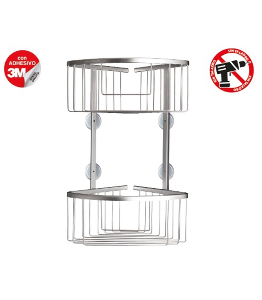 Rinconera doble cestas altas champu aherente