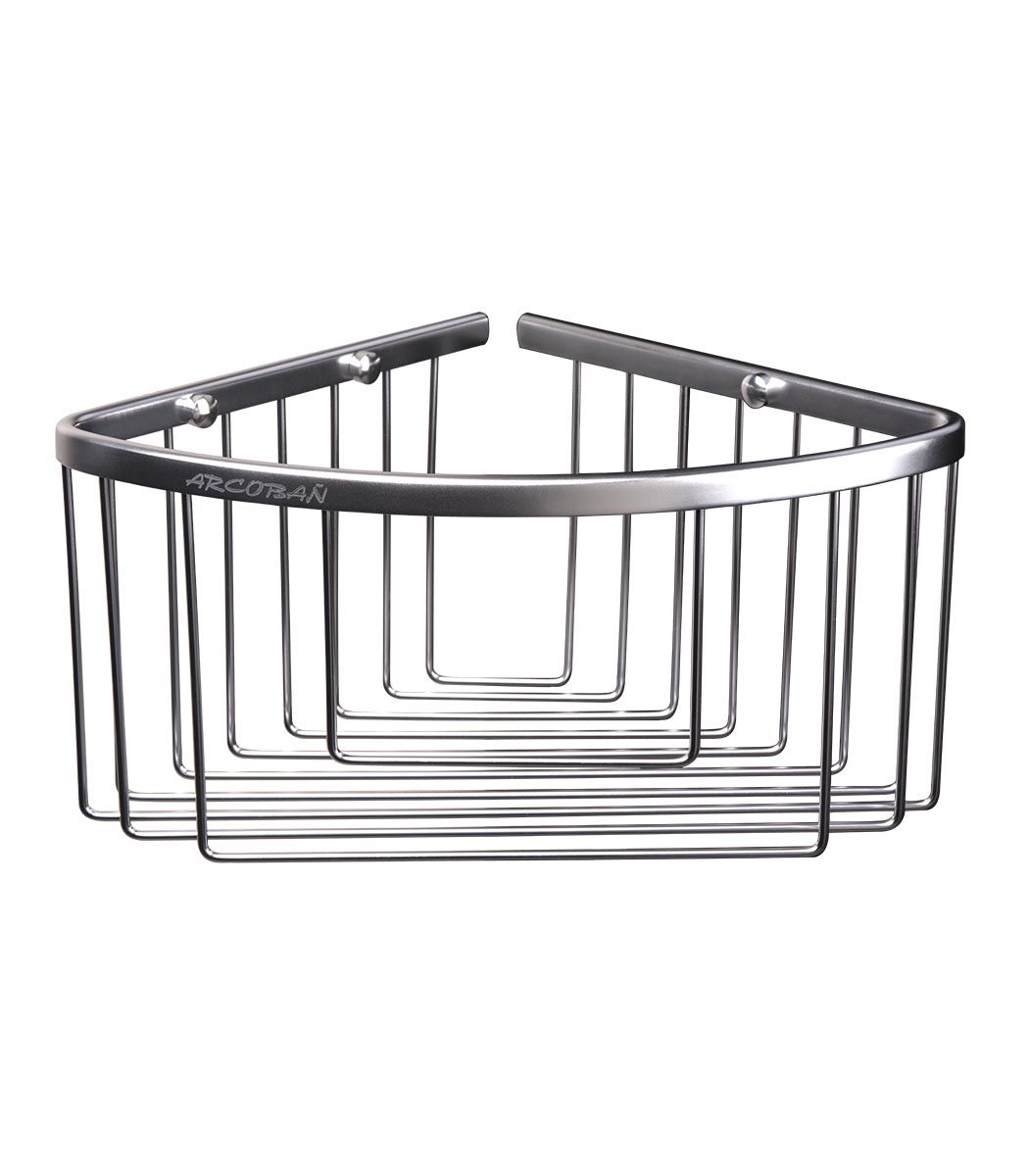cesta rinconera aluminio ducha gel