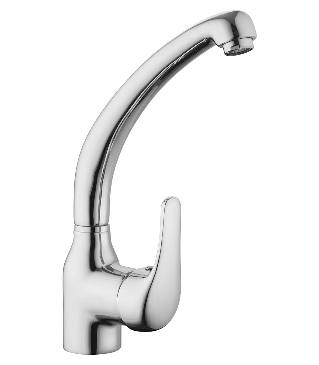 grifo caño fundido fregadero cromo