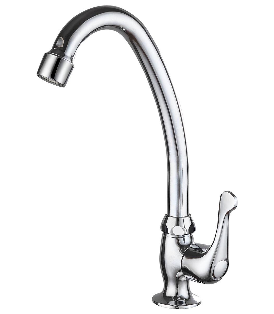 grifo un agua encimera cocina