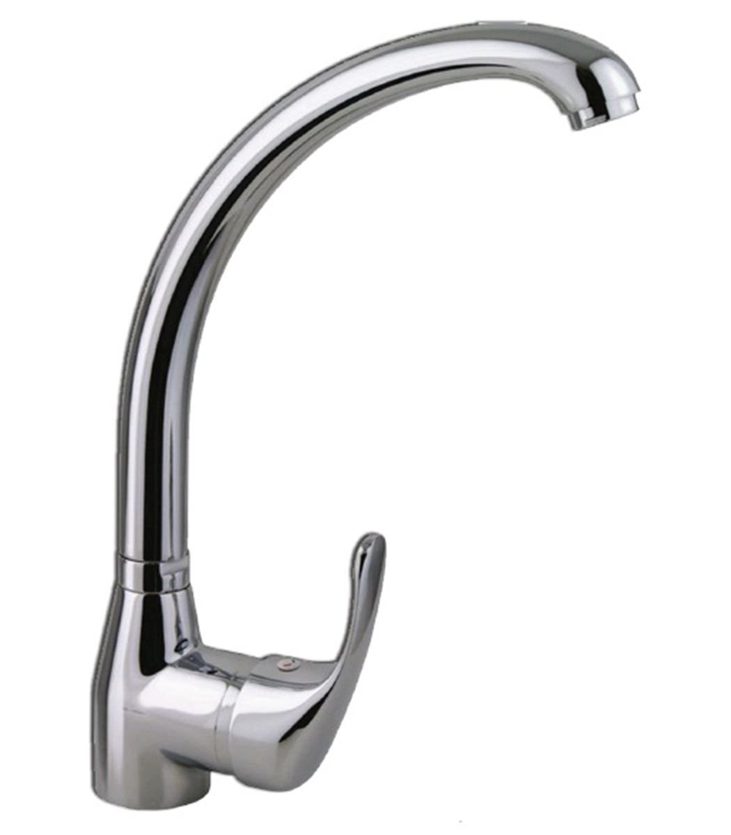 monomando laton cromo encimera cocina