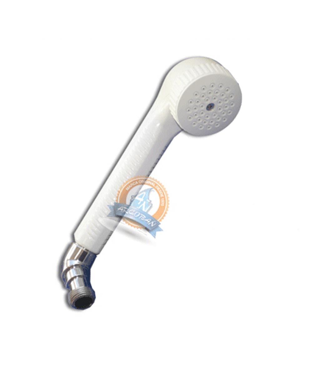 Mango ducha universal blanco codo
