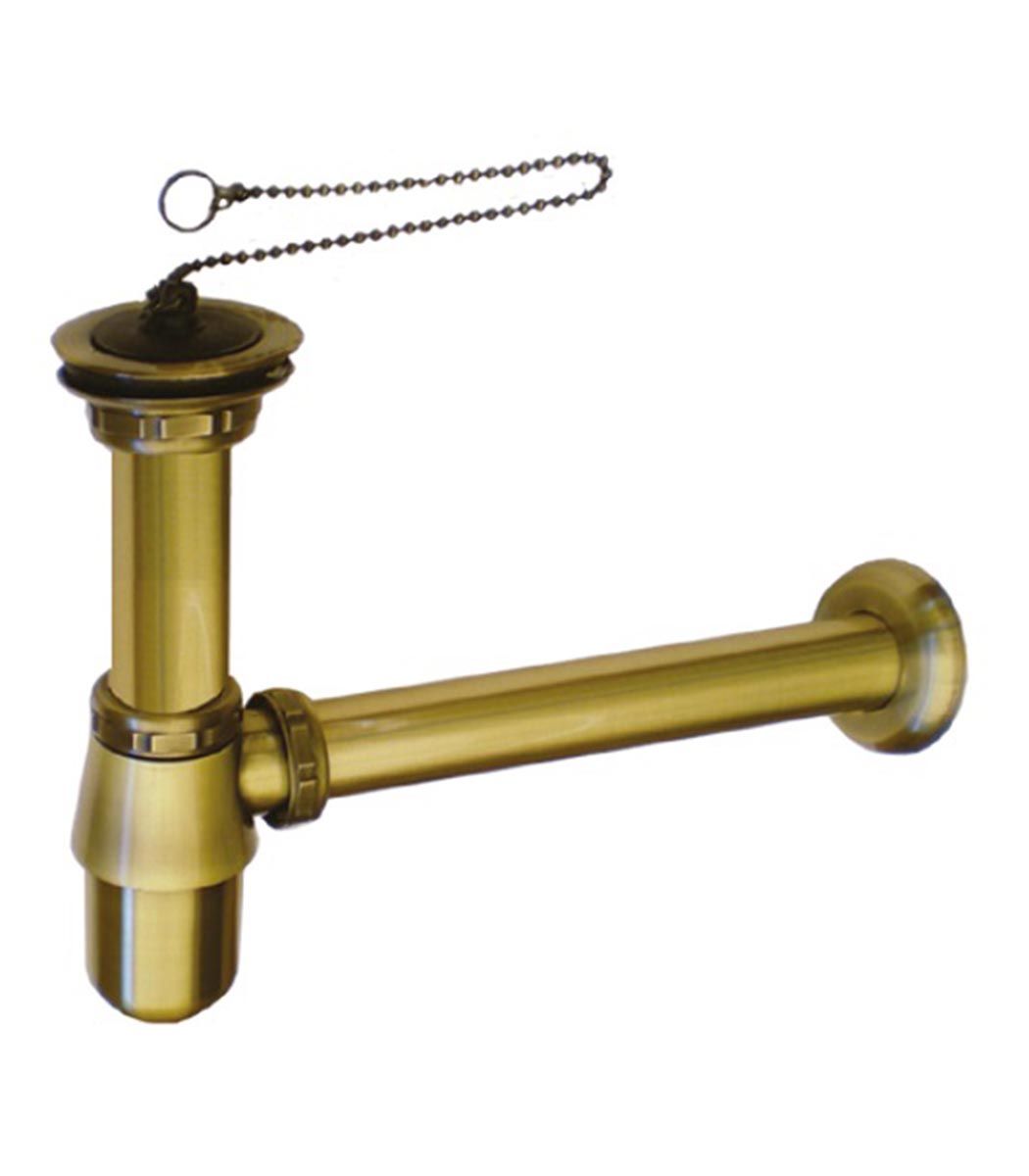Sifon botella bronce laton 40SFBR