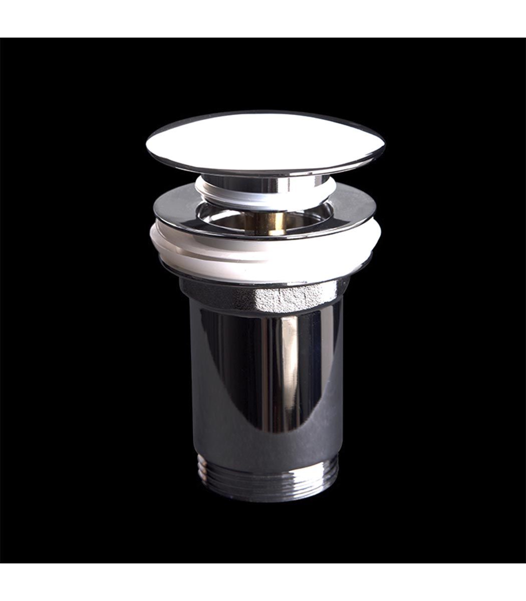 Valvula clic tapon grande laton lavabo