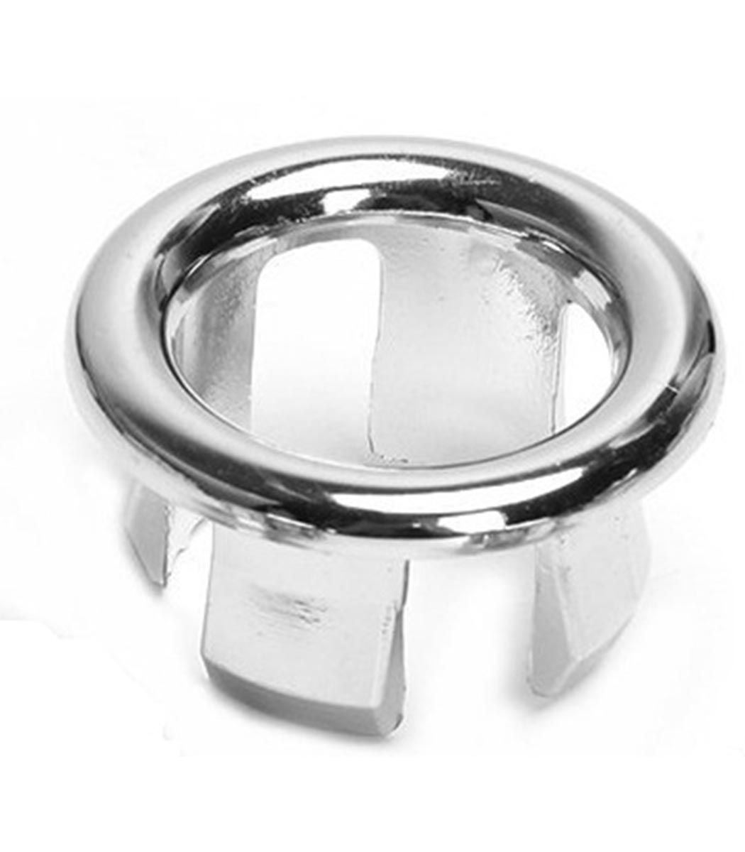 embellecedor desague lavabo cromo