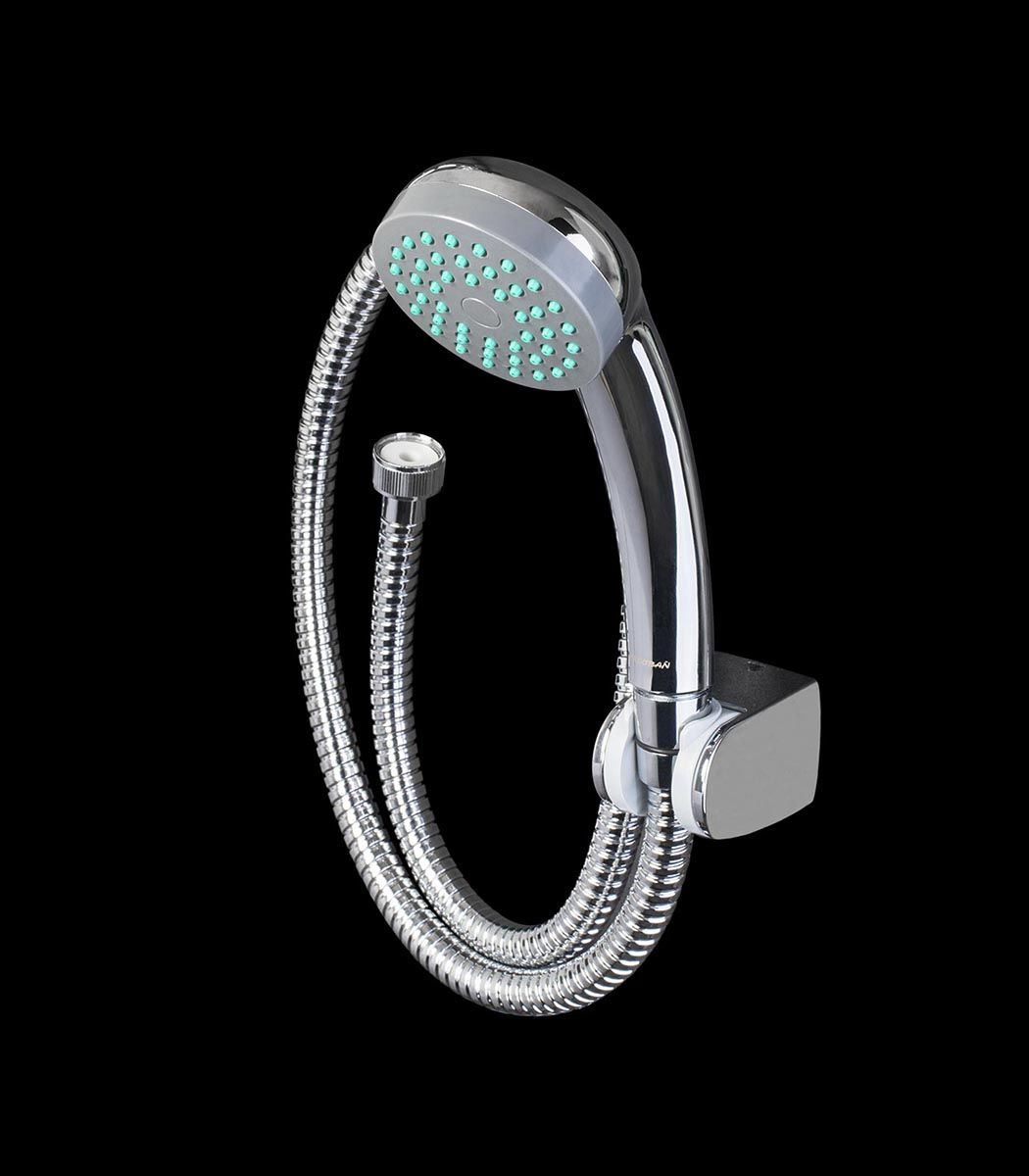 flexo mango ducha soporte set sena