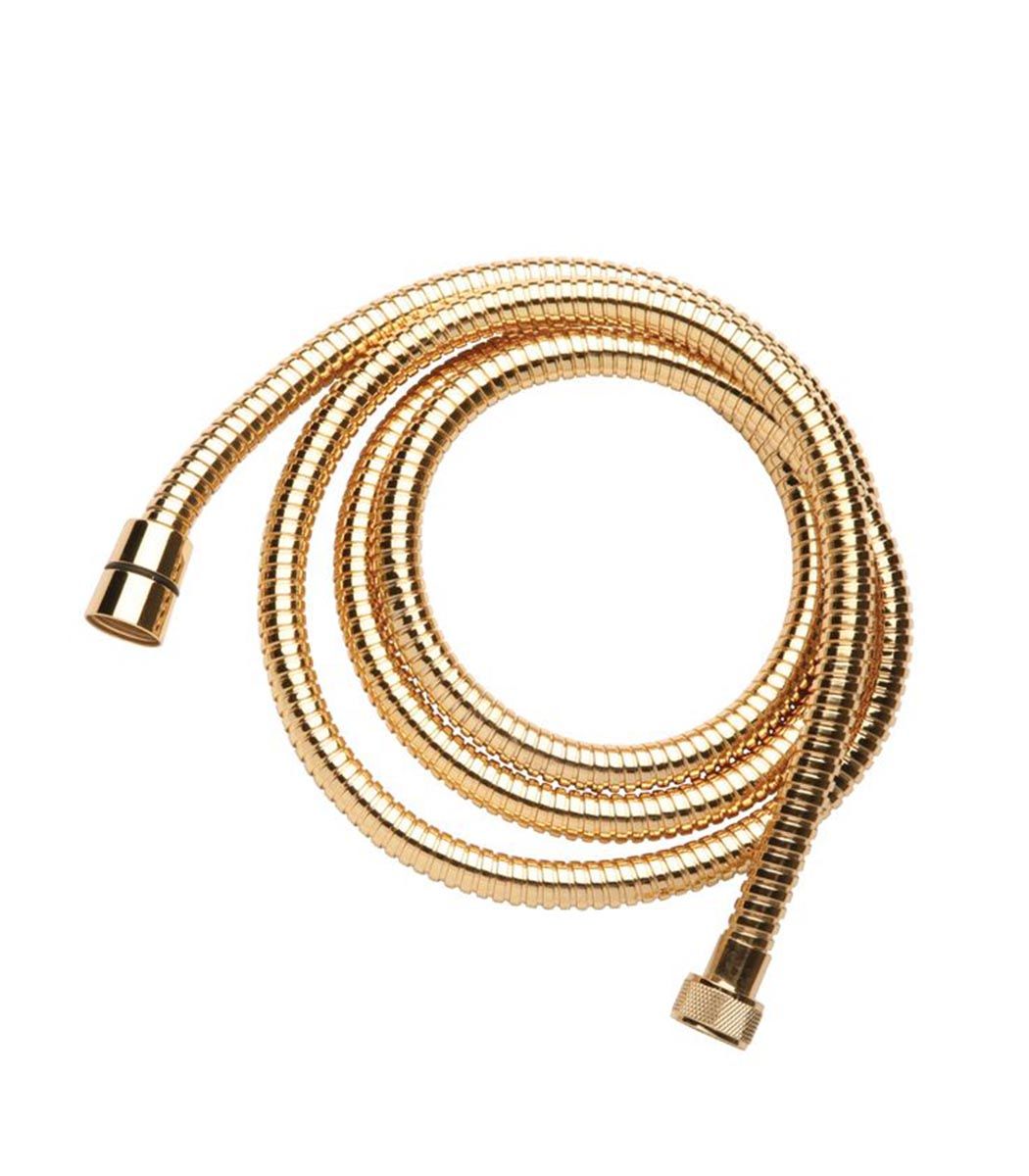 flexo oro laton universal ducha