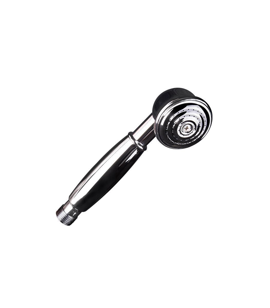 mango ducha cromo epoca rustico