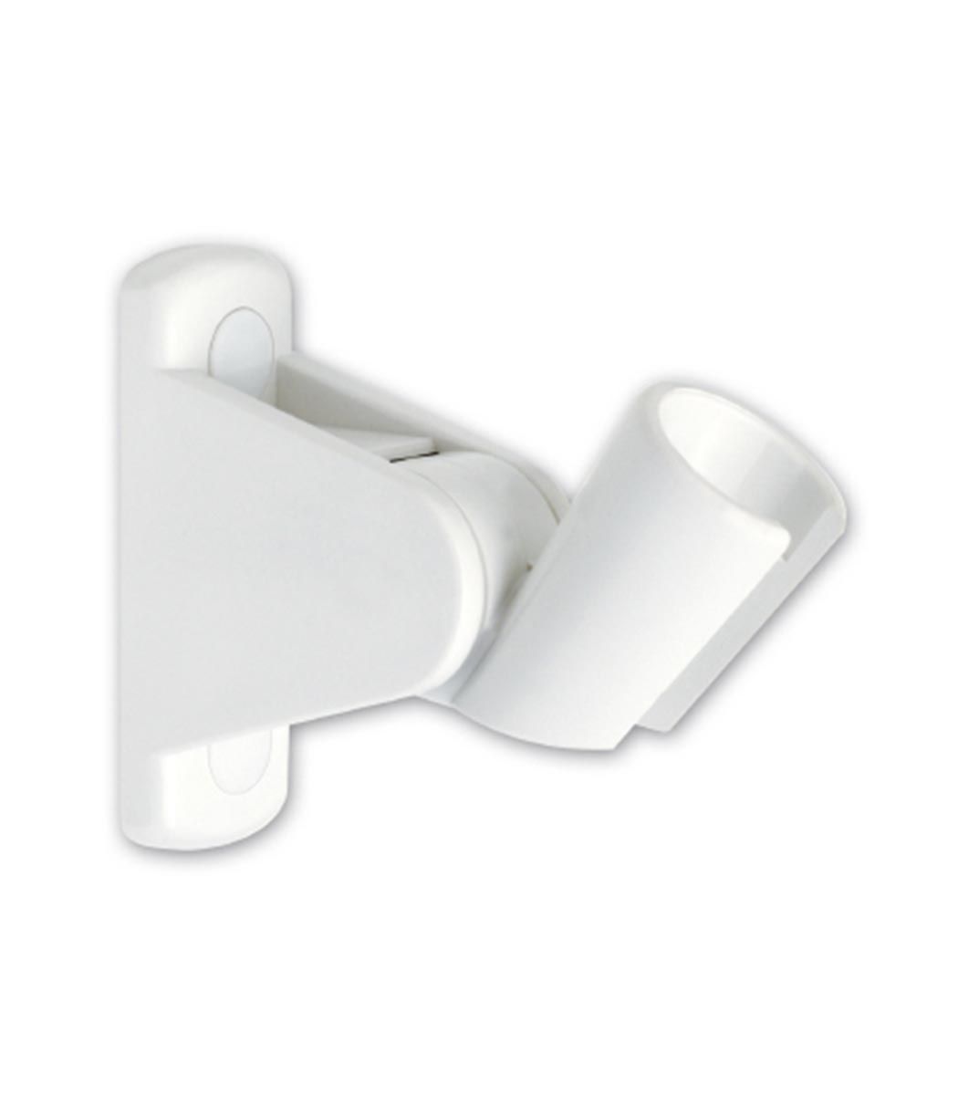 soporte articulado sujecion blanco abs