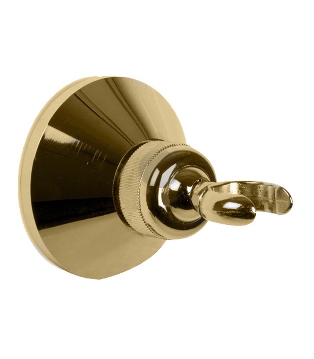 soporte hexagonal laton oro sin toma