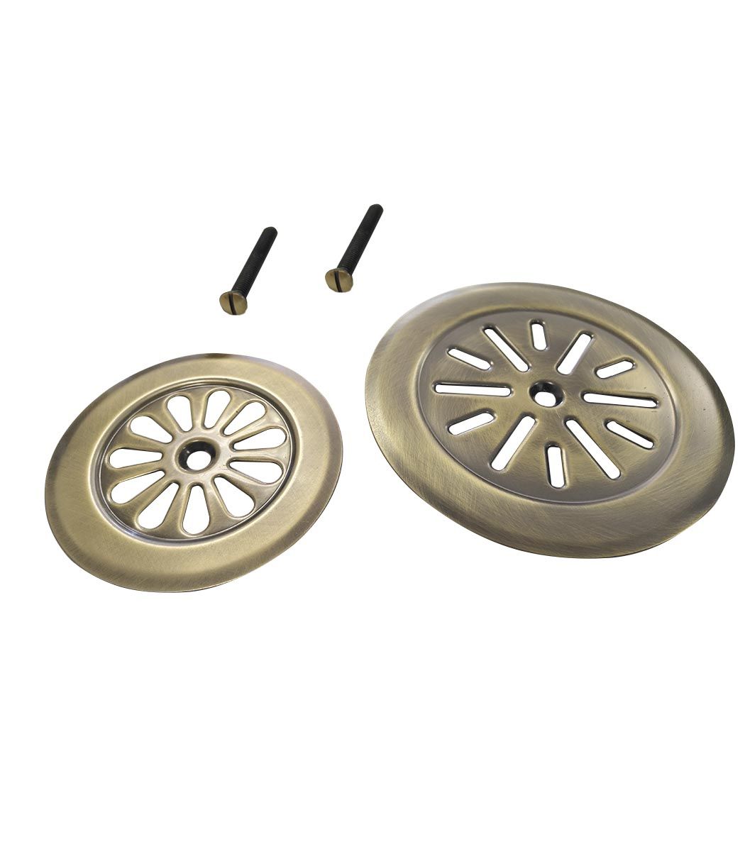 valvula plato ducha bronce rejilla