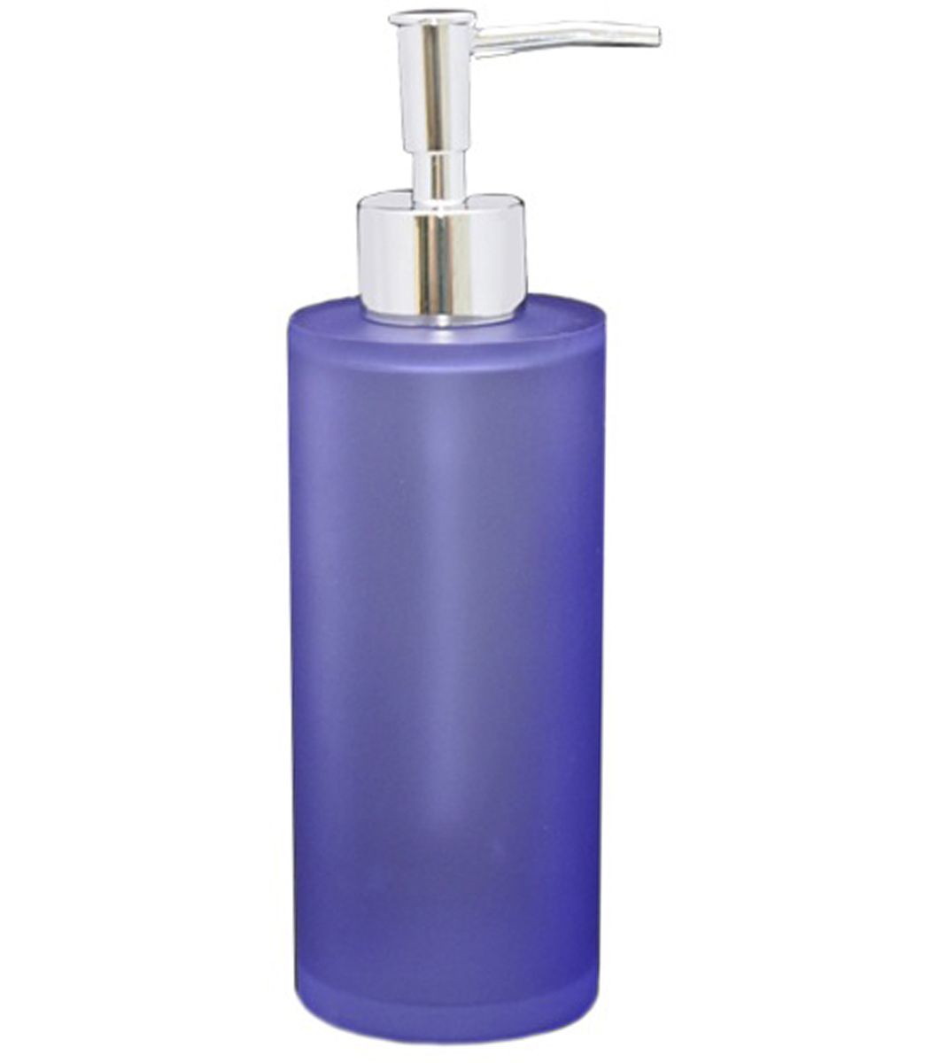Dosificador encimera baño jabon morado