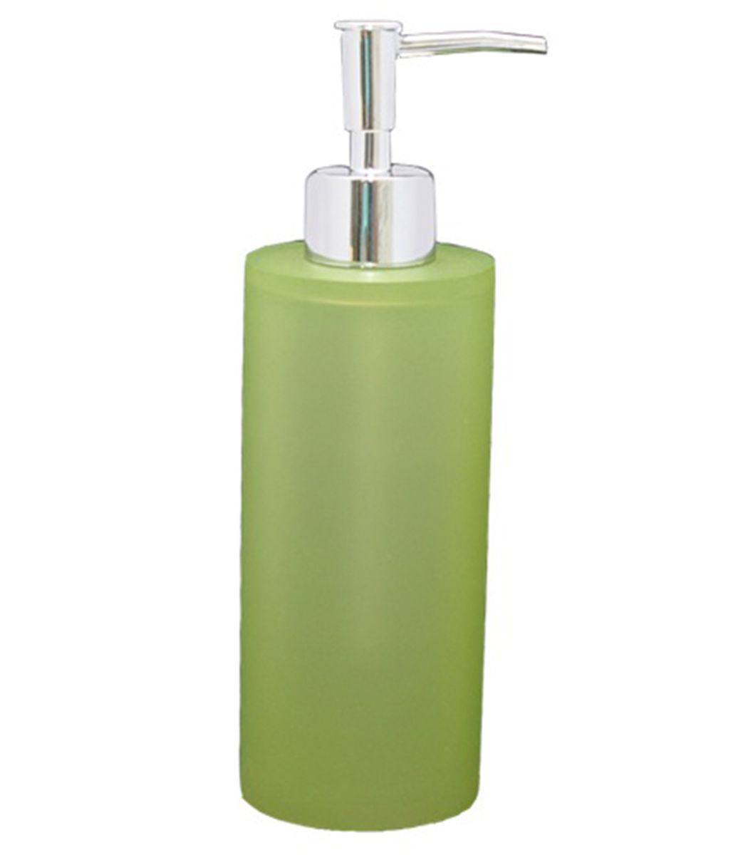 Dosificador encimera baño jabon verde