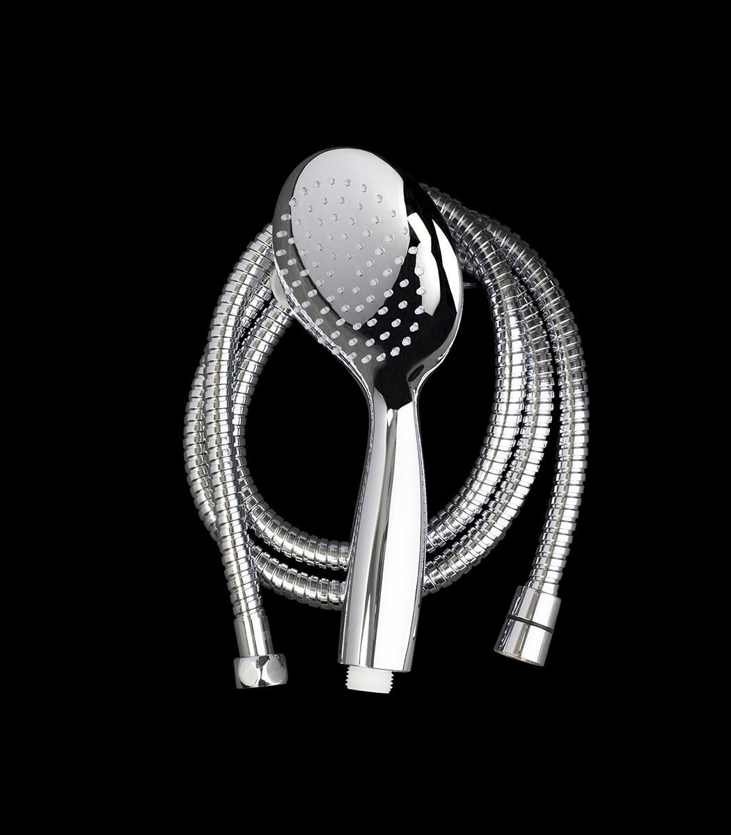 flexo mango ducha set sil