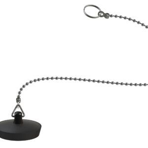 TAPÓN DE GOMA CON CADENA LAVABO