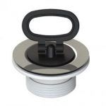 CONJUNTO VÁLVULA LAVABO ACERO CON CASQUILLO 1-1/4