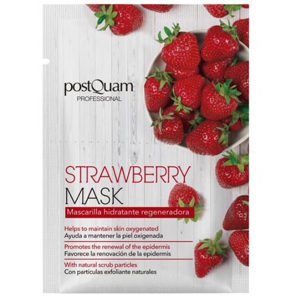 mascarilla facial postQuam hidratante piel fresa