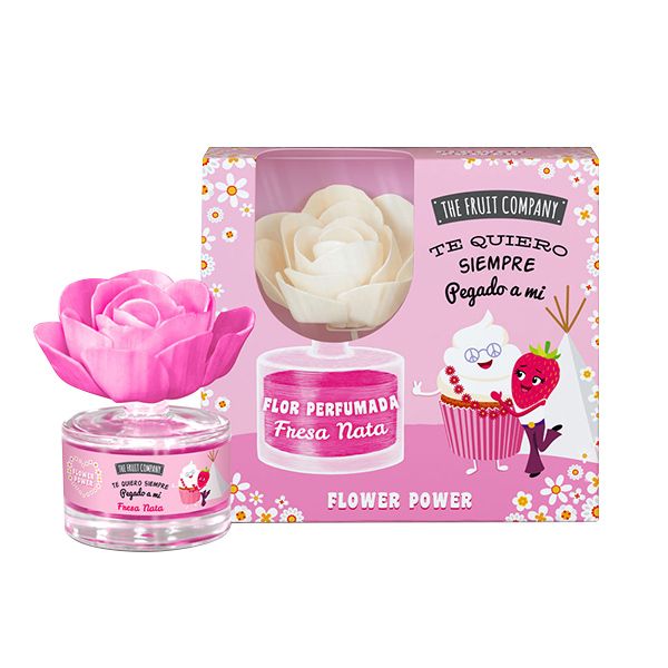 Flor Ambientador Aroma Fresa Nata Hogar Perfumada