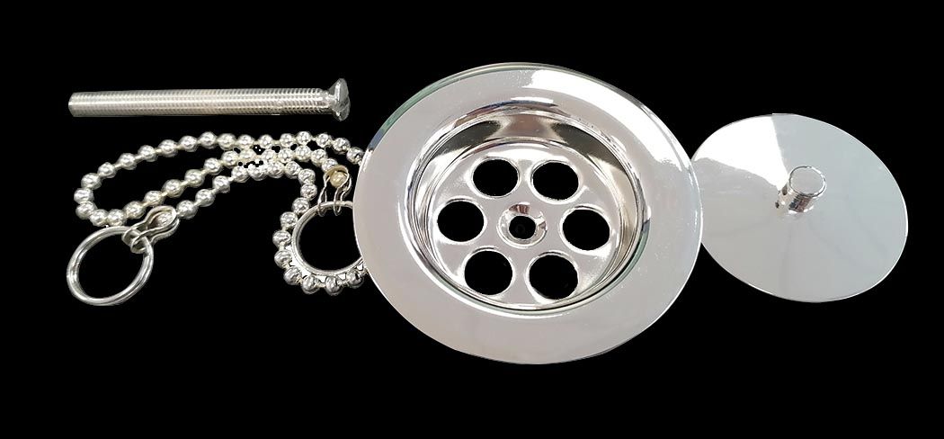 valvula lavabo niquel negro