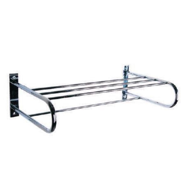 toallero hotel inox curvo pared