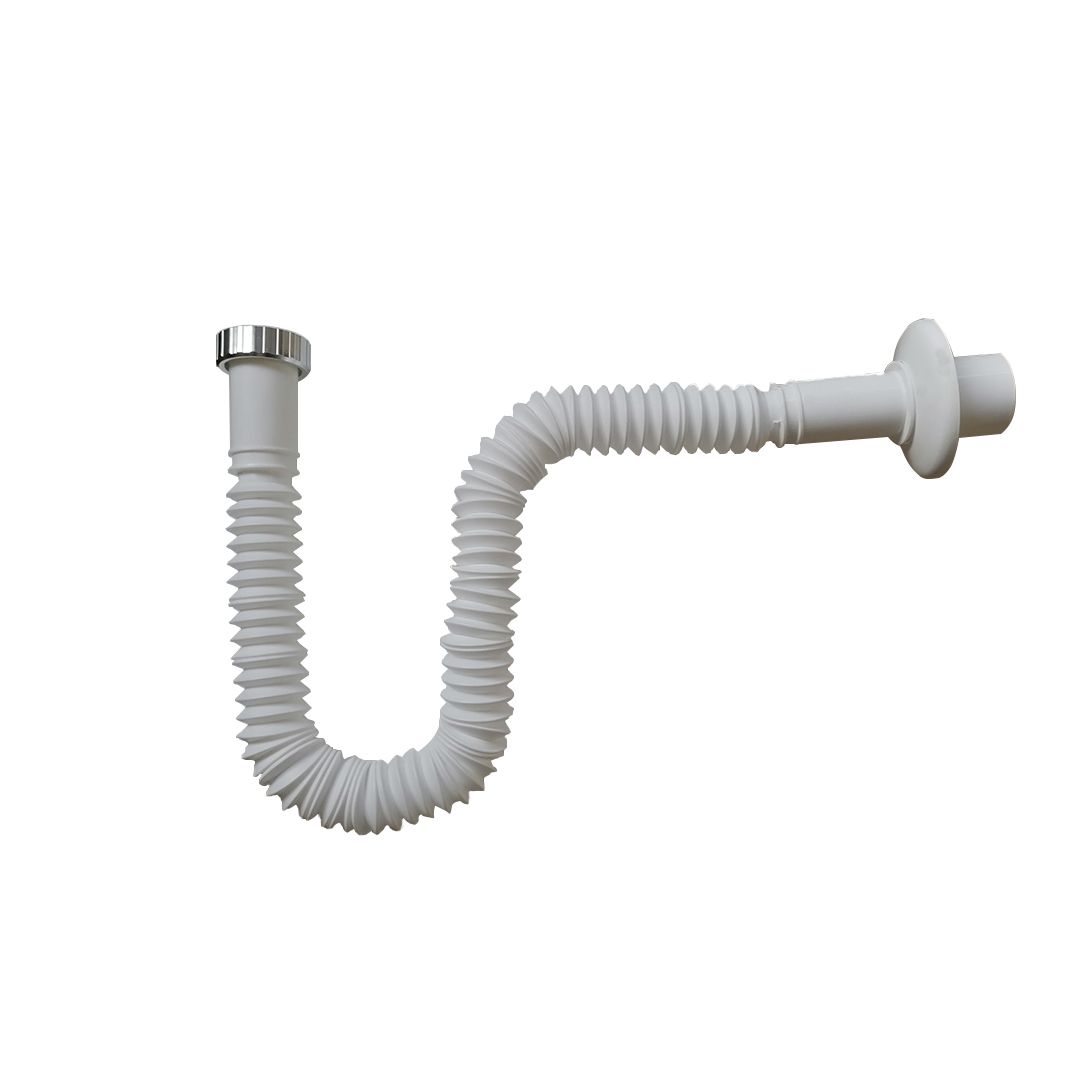 tubo sifón extensible con tuerca metálica 40TEX14TM