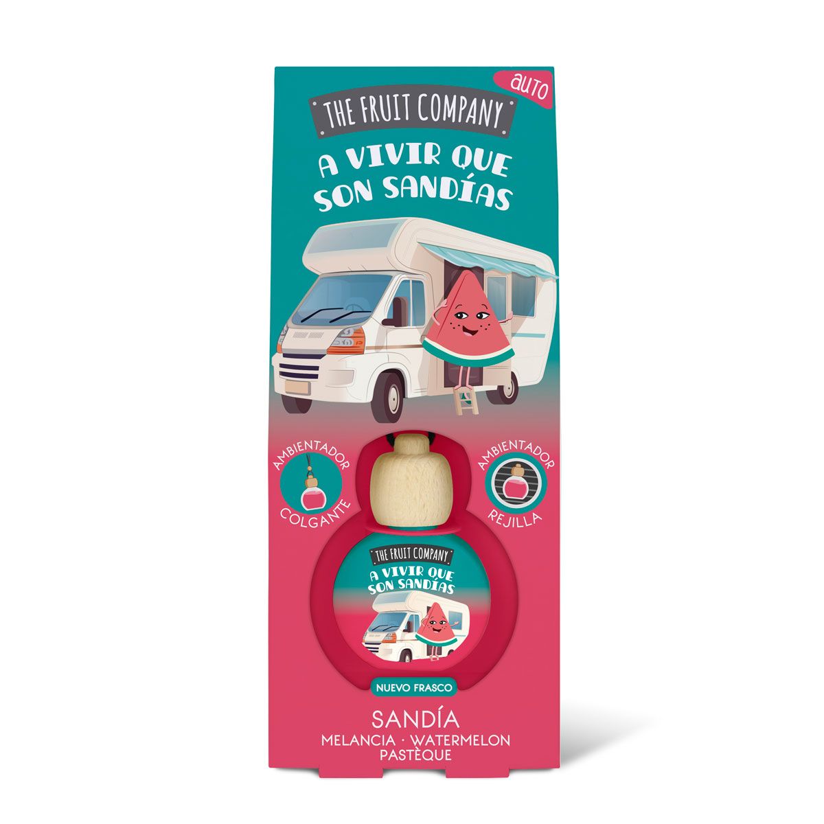 ambientador coche sandia