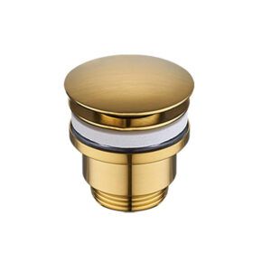 VÁLVULA BORAH ORO CEPILLADO CON CASQUILLO