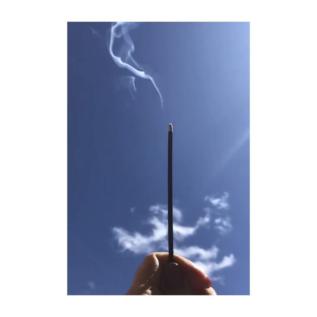 incienso quemar relajación meditación 1