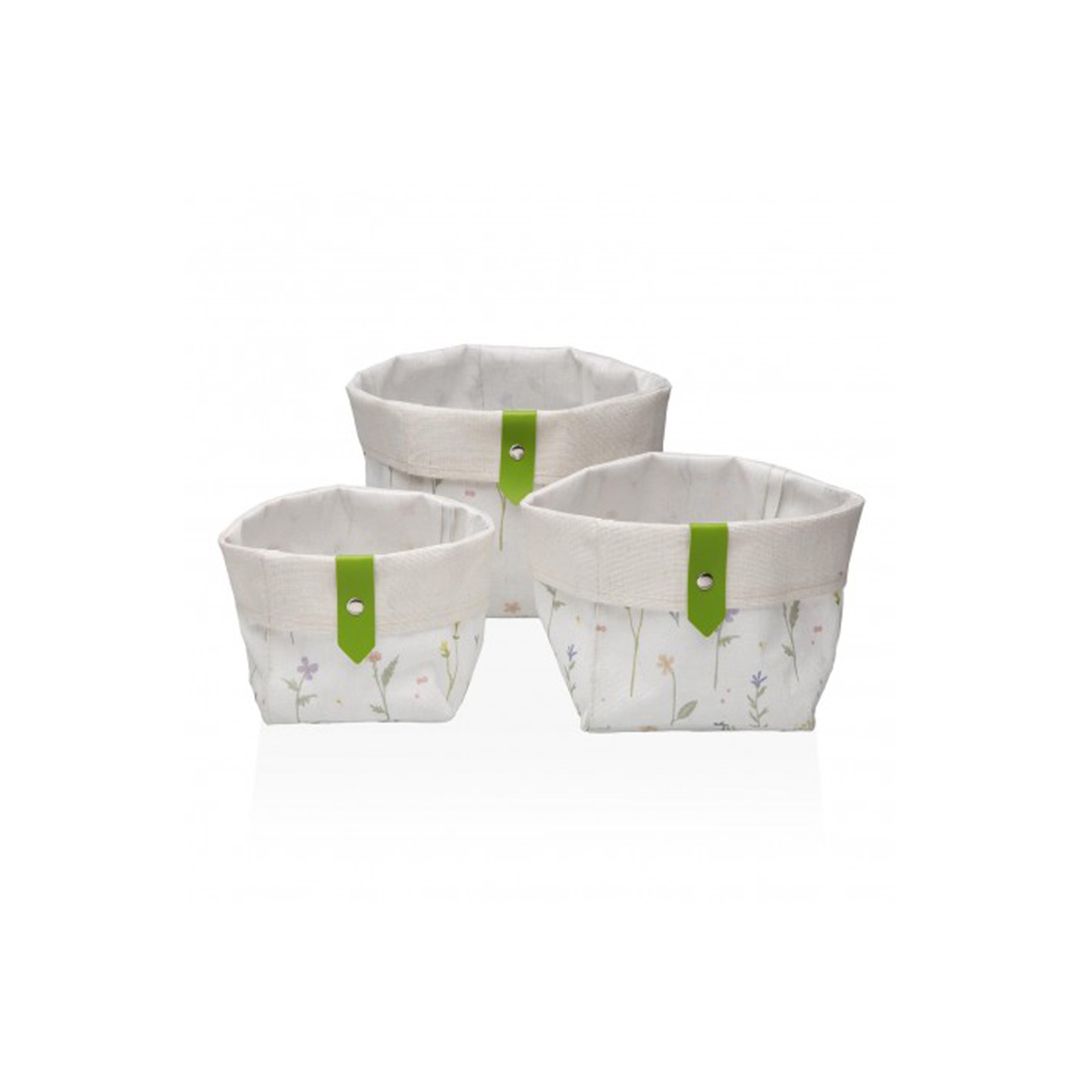 Set 3 cestas cuadradas Verano Laison