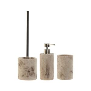 LOTE ESCOBILLERO + DISPENSADOR/DOSIFICADOR JABÓN + VASO GANTE