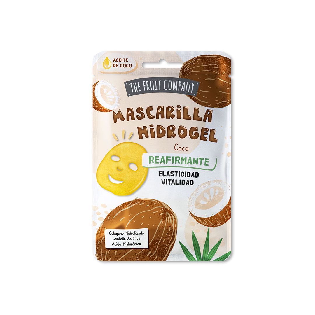 mascarilla facial hidrogel coco reafirmante 31gr