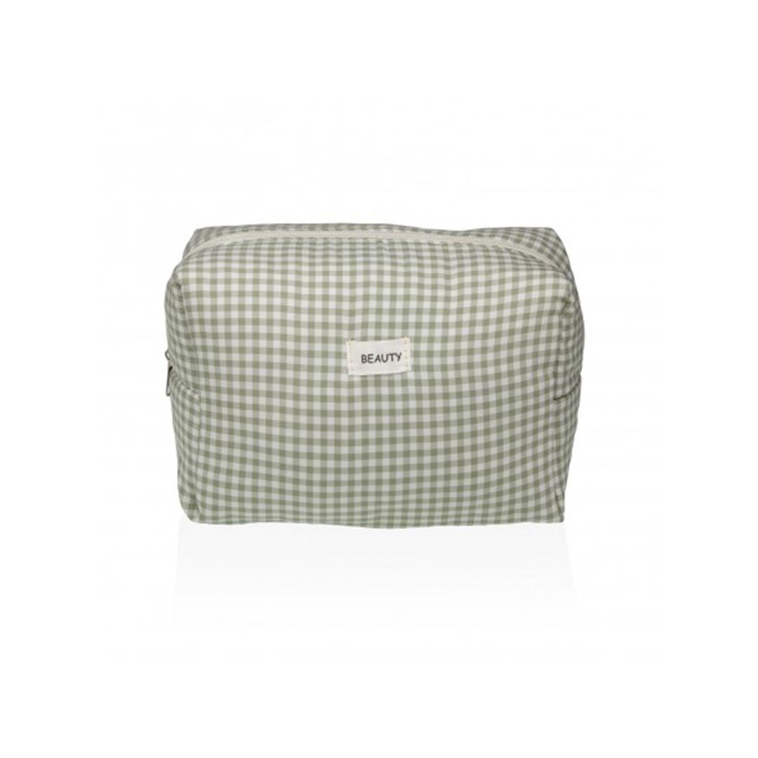 22390322 Neceser cuadros verde grande Sofía