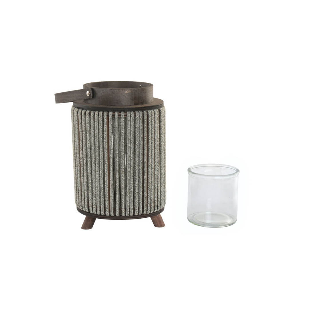 Porta velas algodón cristal PV-222987-2